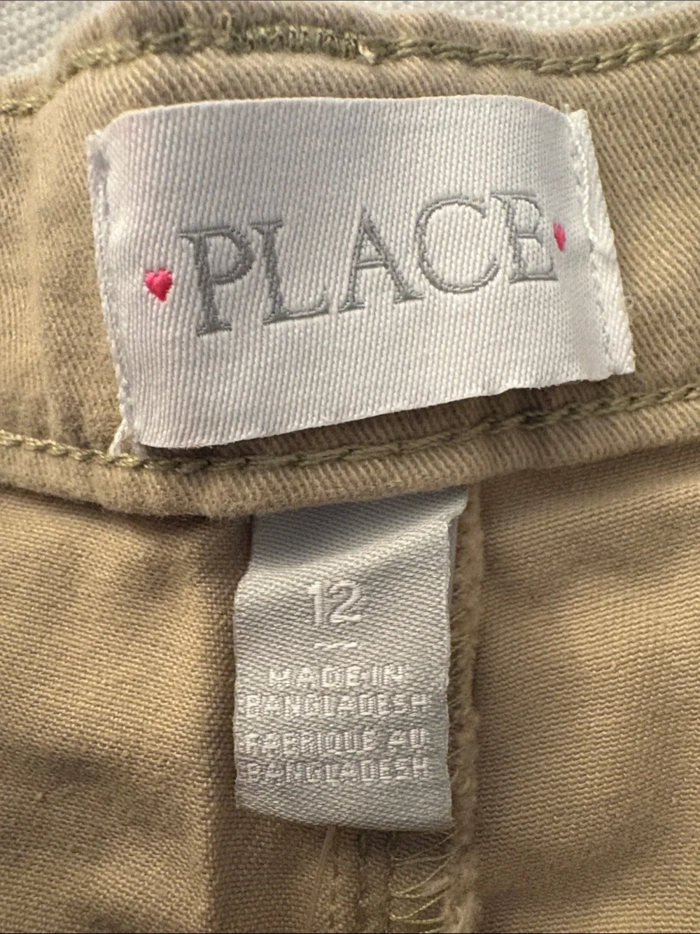 The Children's Place Tan Stretch Chino Shorts